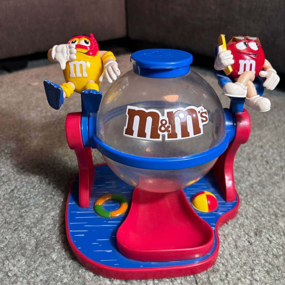 M&M'S Fun Candy Dispenser - Red, Yellow, Blue